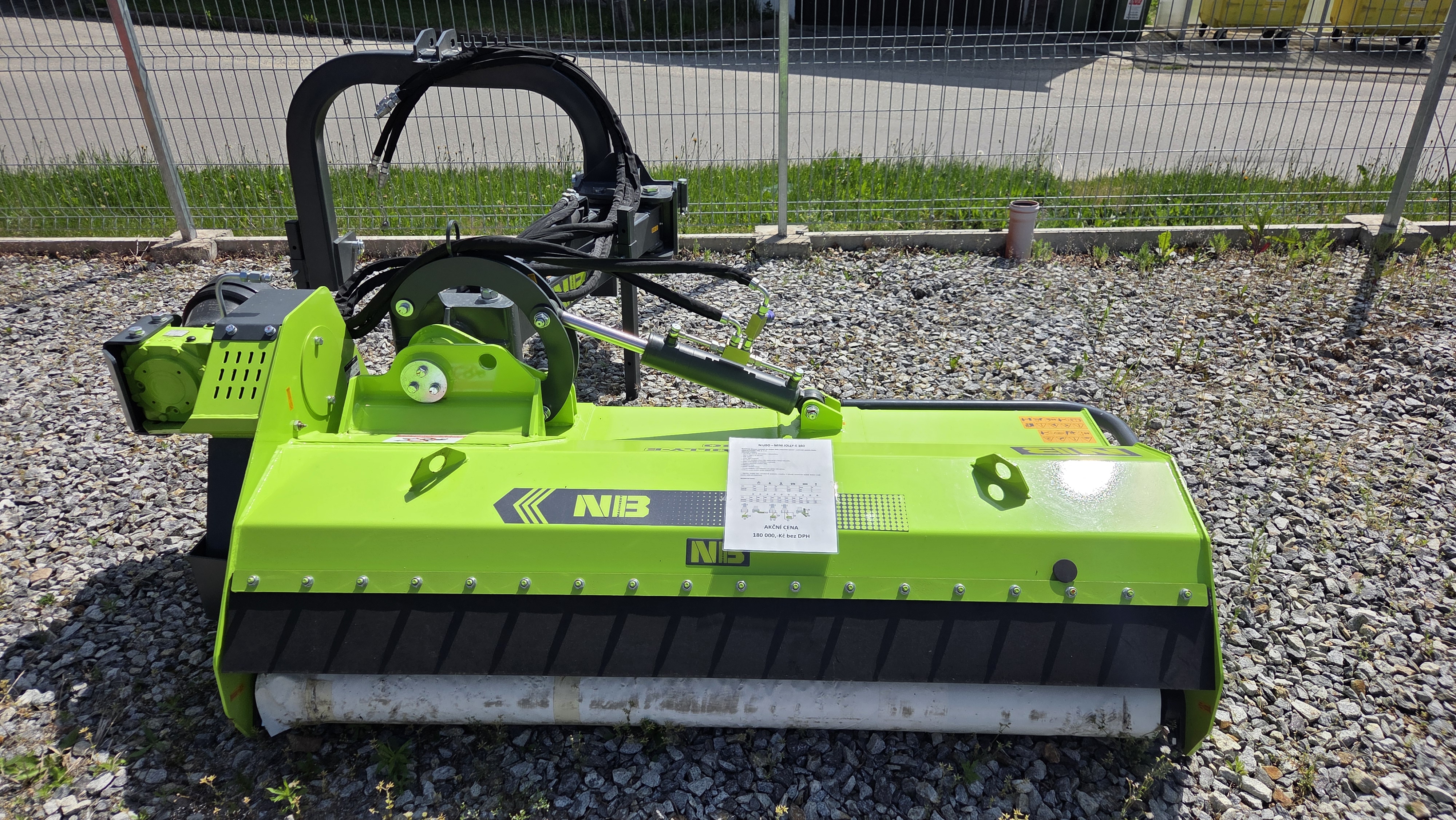 Stranový mulčovač NIUBO MINI JOLLY-E 180