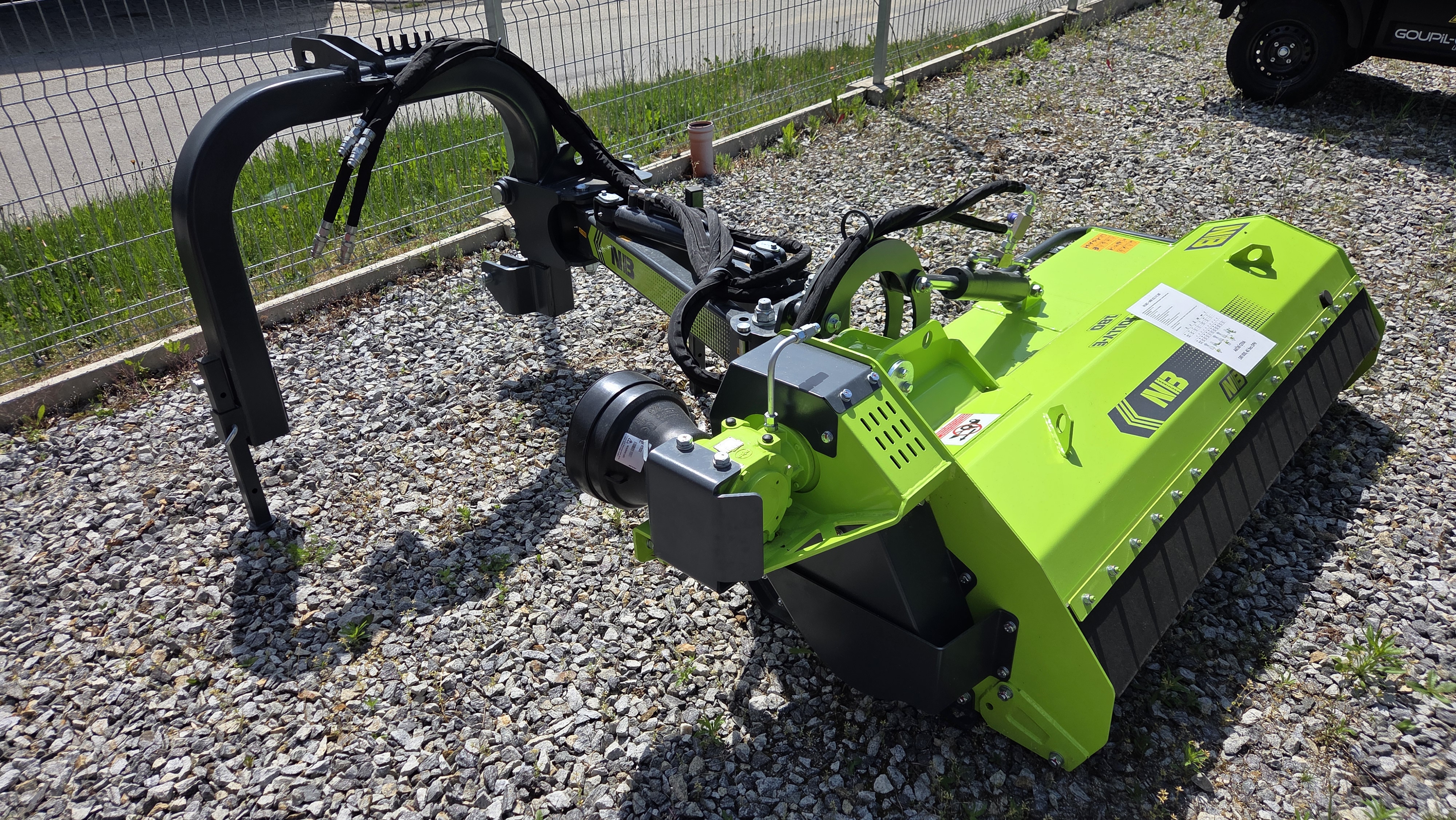 Stranový mulčovač NIUBO MINI JOLLY-E 180