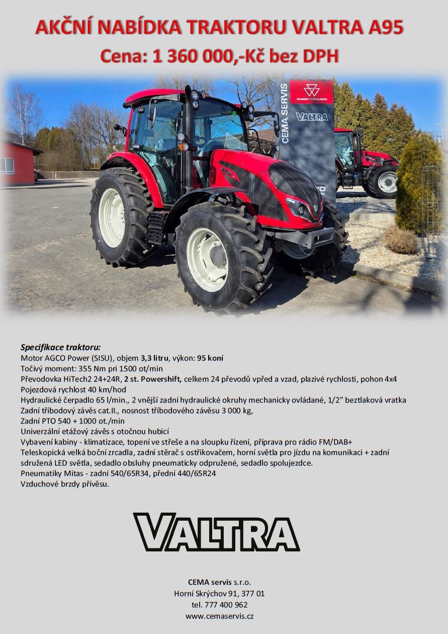 Akce VALTRA A95