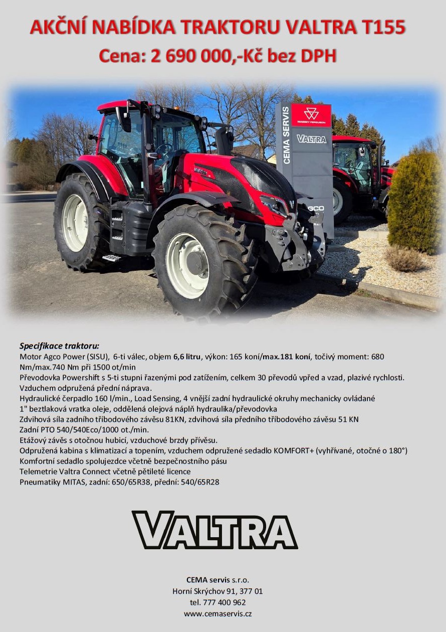 Akce VALTRA T155